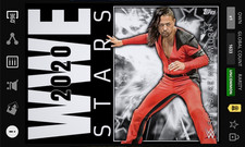 TOPPS WWE SLAM DIGITAL CARD 2020 AWARD SHINSUKE NAKAMURA UNCOMMON STARS