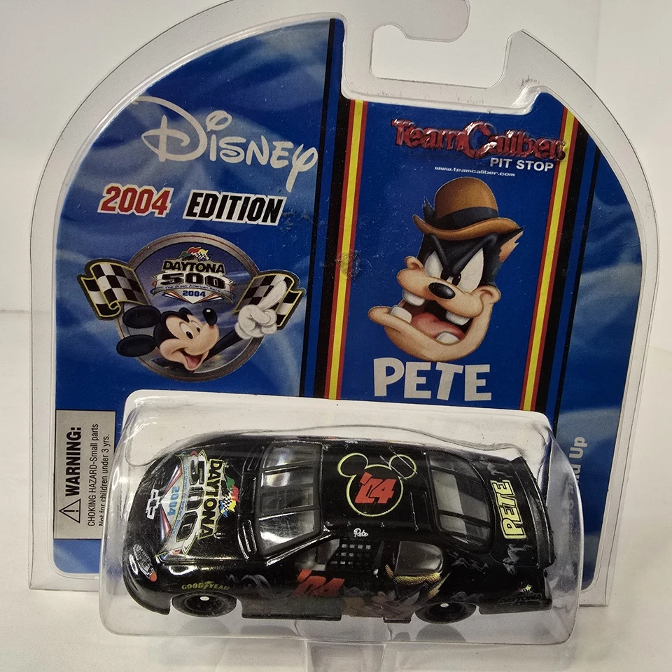 Vintage 2004 Daytona 500 Disney Pete 1:64 Die Cast Car Nascar Team Caliber - Image 2 of 4