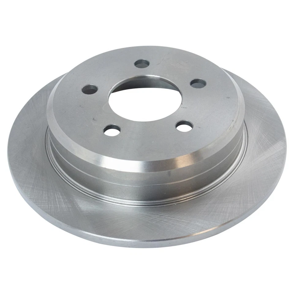 Juego de rotores de freno traseros sólidos para Jeep Grand Cherokee 1994-1998 Foto 2 de 4