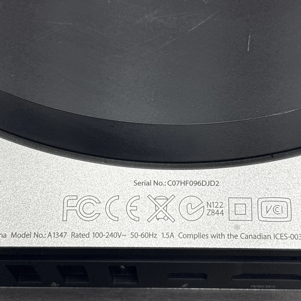 Apple Mac Mini (NO HDD, Intel Core i5, ) 2.50 GHz, 4GB RAM) Silver - NO OS - Image 4 of 4