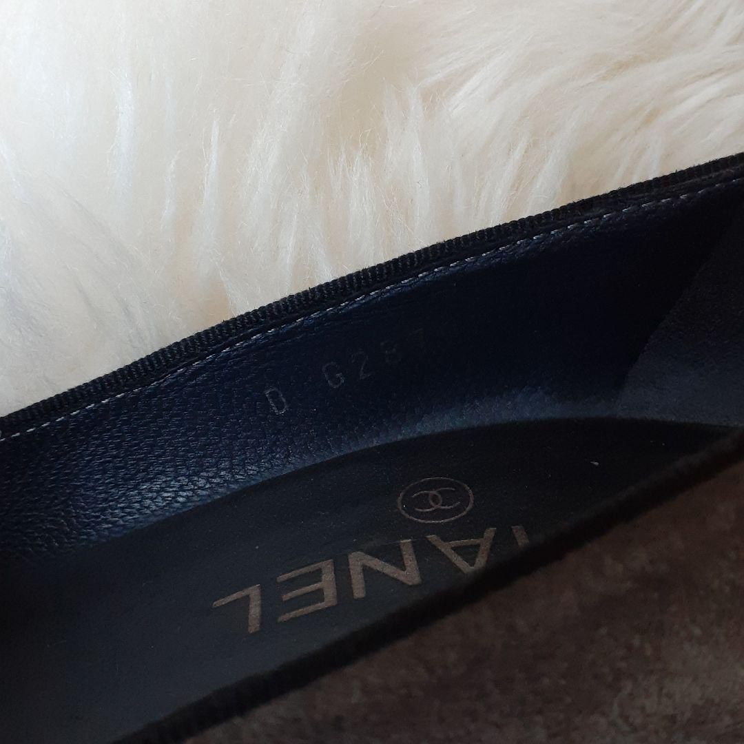 Chanel Pumps Heels Shoes Round-toe Bicolor Size 36.5 US About6.5 For Women thumbnail 8