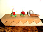 dollhouse miniature Owl candle holder lot — photo 2