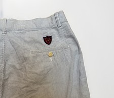 VTG POLO Ralph Lauren Classic Golf Pant Mens 34 X 28 NO TAG USA Made Seersucker