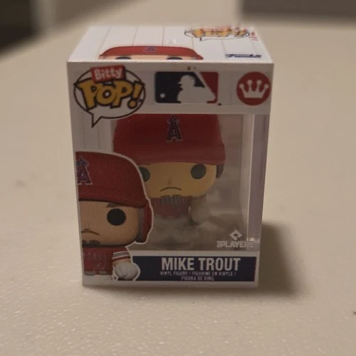 Funko Bitty Pop! Mike Trout MLB Mini Baseball Topps Series 1 superbox