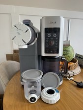 Ninja CREAMi NC701 800W Ice Cream Maker Soft Serve Gelato Sorbet Grey