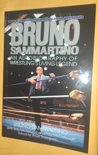 Bruno Sammartino Autobiography Signed Autograph JSA COA WWE WWF WWF Wrestling