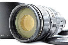 Nikon AF VR-NIKKOR 80-400mm f/4.5-5.6D ED Lens Near Mint w/ Hood From Japan