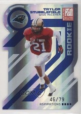 2005 Donruss Elite Rookie Aspirations Die-Cut 46/79 Taylor Stubblefield #192 fm0