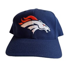 Vintage American Needle Denver Broncos Snapback Hat Wool & Acrylic