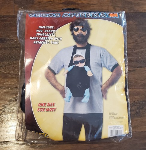 Hangover Babysitter Adult Costume Alan Vegas Aftermath Halloween Rasta Imposta