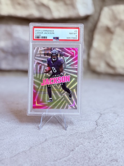 2024 Panini Luminance Lamar Jackson #5 Vivid /10