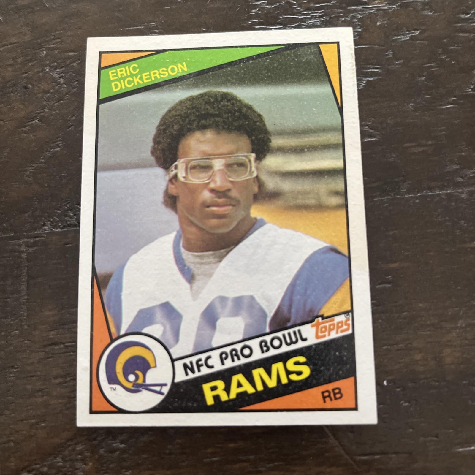 1984 Topps Eric Dickerson Football Hof Rookie RC #280 Rams