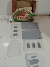 Plasticville O/S Gauge Model Railroad Scenery Church w/Box