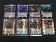 Ravnica Allegiance Mythic Edition 8 Planeswalkers + Tokens NM-EX+ Foil Set