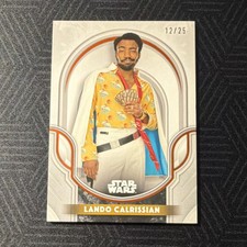 2025 Topps Star Wars Lando Calrissian Solo 12/25 Galactic Antiquities GA-42 