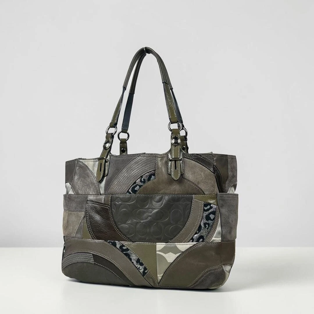 Coach Suede Tote Bags for Women for sale - eBay