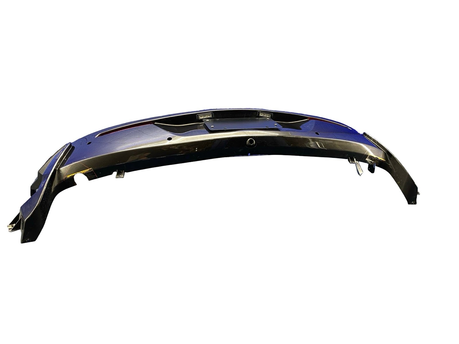 2016-2021 MCLAREN 570S REAR CENTER LOWER BUMPER COVER PANEL GRAY *BURN/CRACKED*