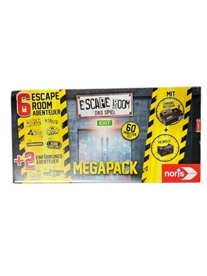 Escape Room Das Spiel Megapack  8 Abenteuer + VR Brille + Decoder