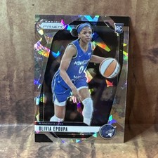 Olivia Epoupa 2024 WNBA Prizm Blaster Ice Prizms Rookie Card #95