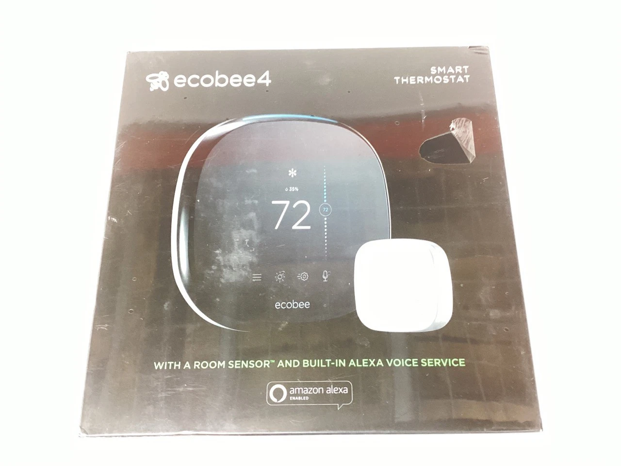 Ecobee 4 Smart Thermostat with Built-in Alexa ECB401 - 755838611873
Opens in a new window or tab