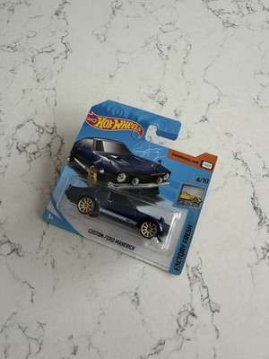Hot Wheels Custom '72 Ford Maverick Factory Fresh Sung Kang Blue SEMA EcoBoost