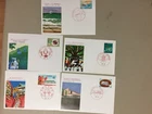 Five Japan fdc-maxi cards