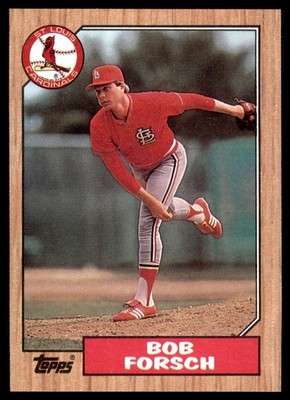 Bob Forsch St Louis Cardinals 1987 Topps #257 Baseball Card