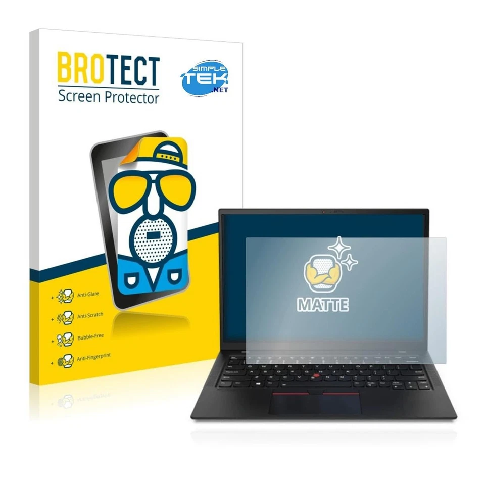 2 X Pellicola Opaca Antiriflesso Compatibile Con Lenovo Thinkpad X1 Tablet Gen 2 - Immagine 2 di 4