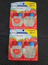 Febreze Plug In Air Freshener Scented Oil Refill Set Of 4 New