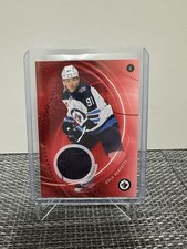 2025-26 UPPER DECK SP GAME USED HOCKEY  COLE PERFETTI RED JERSEY WINNIPEG JETS