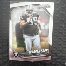 2025 Panini Prizm - Warren Sapp Lazer Prizm #212 Raiders