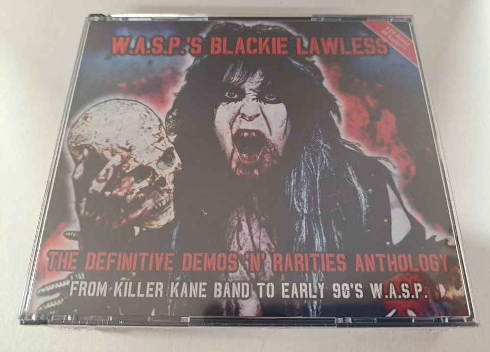 W.A.S.P. WASP 4 CD Box Set Demos Rarities Sister Circus Circus Killer Kane