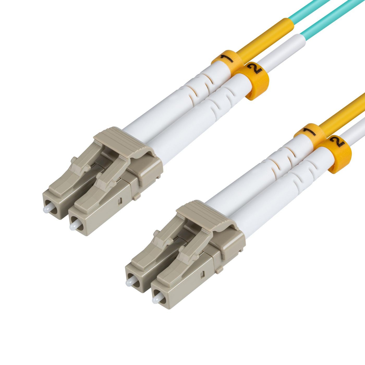 MicroConnect FIB442015 15m Fibre Optic Cable – LC-LC OM3 Duplex LSZH Blue