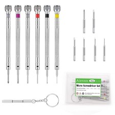 13PCS 6 Sets Micro Precision Jewelry Screwdriver Set, Watch Screwdriver Kit...