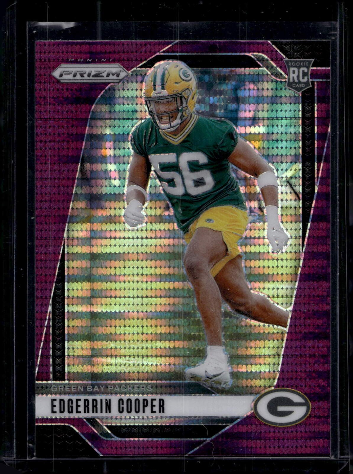 2024 Panini Prizm #331 Edgerrin Cooper Purple Pulsar