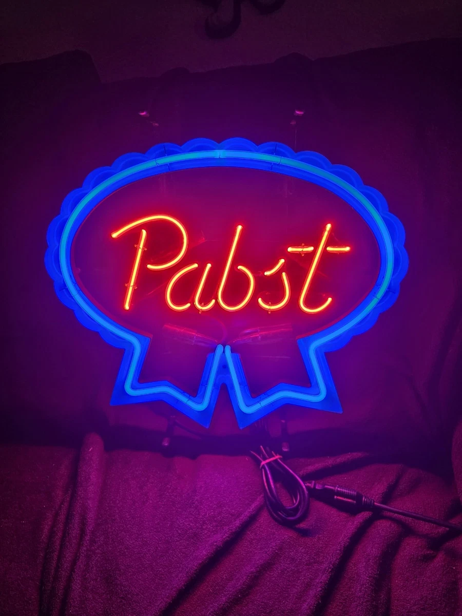 Pabst Blue Ribbon　ネオンサイン Neon Pabst Blue Ribbon Sign | Pabst Blue Ribbon Neon Sign | Beer