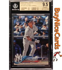 2018 Gleyber Torres Topps Update Vintage Stock RC Rookie /99 BGS 9.5 Quad 9.5