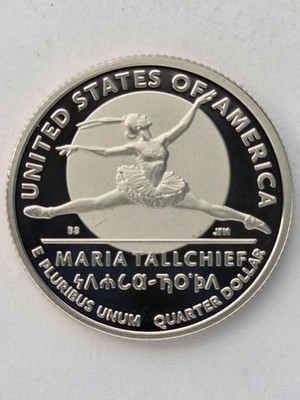 2023-S United States, Proof Clad, America the Beautiful, Maria Tallchief, (#3)
