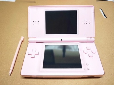 Nintendo DS Lite Noble Pink Handheld Console, Slim, Used, Japan