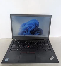 Lenovo ThinkPad T470s, i7-7600U 2.80Ghz, 8GB RAM, 256GB SSD BKLT Win 11
