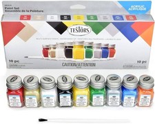 Testors Enamel Paint Set - 10 Pieces 281231 