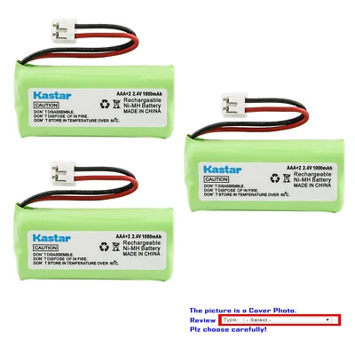 Kastar Ni-MH Battery Replace for Vtech BT8300 BT-8300 CS6219-3 CS62194 CS6219-4