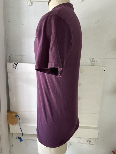 FREE SHIPPING purple embroidered/printed Speedo tee shirt size M - Picture 5 of 6