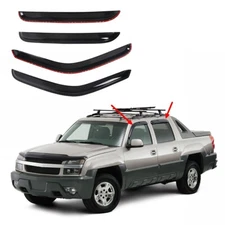 For 2002-2006 Avalanche/Suburban Side Window Visor Sun Rain Deflector Guard 4Pcs