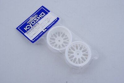 Kyosho 92445 White BBS L.25 Spoke Wheels for PureTen (2pcs) Model Making
