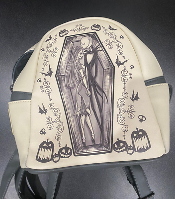 Loungefly Nightmare Before Christmas backpack, excellent condition 1 minor mark Loungefly | Bags | Loungefly Nightmare Before Christmas  main image 2