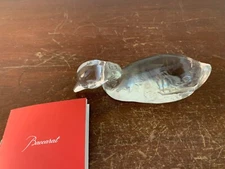 Baccarat Crystal Goose