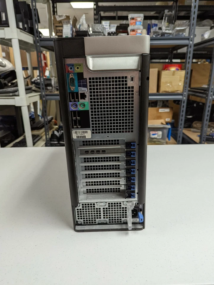 Dell Precision T5810 Workstation | W7Pro, 250gb HDD, E5-1603 v3, 16GB, NVS 510 - Image 2 of 4