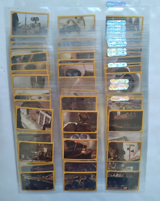 Panini Disney/Pixar WALL-E stickers 149 of 180 (all in Ultra Pro sheets)
