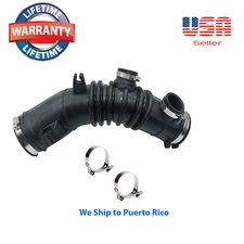 Engine Air Intake Hose +CLAMPS Fits Toyota Camry 2002-2006 Solara 2004-2008 2.4L